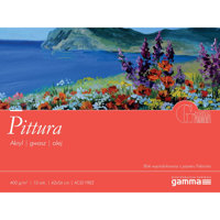 Blok malarski olej/akryl Gamma PITTURA 400g - format 42x56 cm, 10 arkuszy